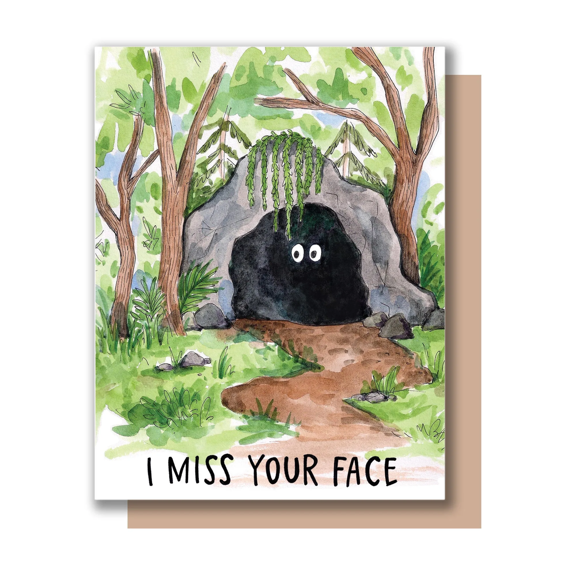Ton visage me manque Carte Tu me manques