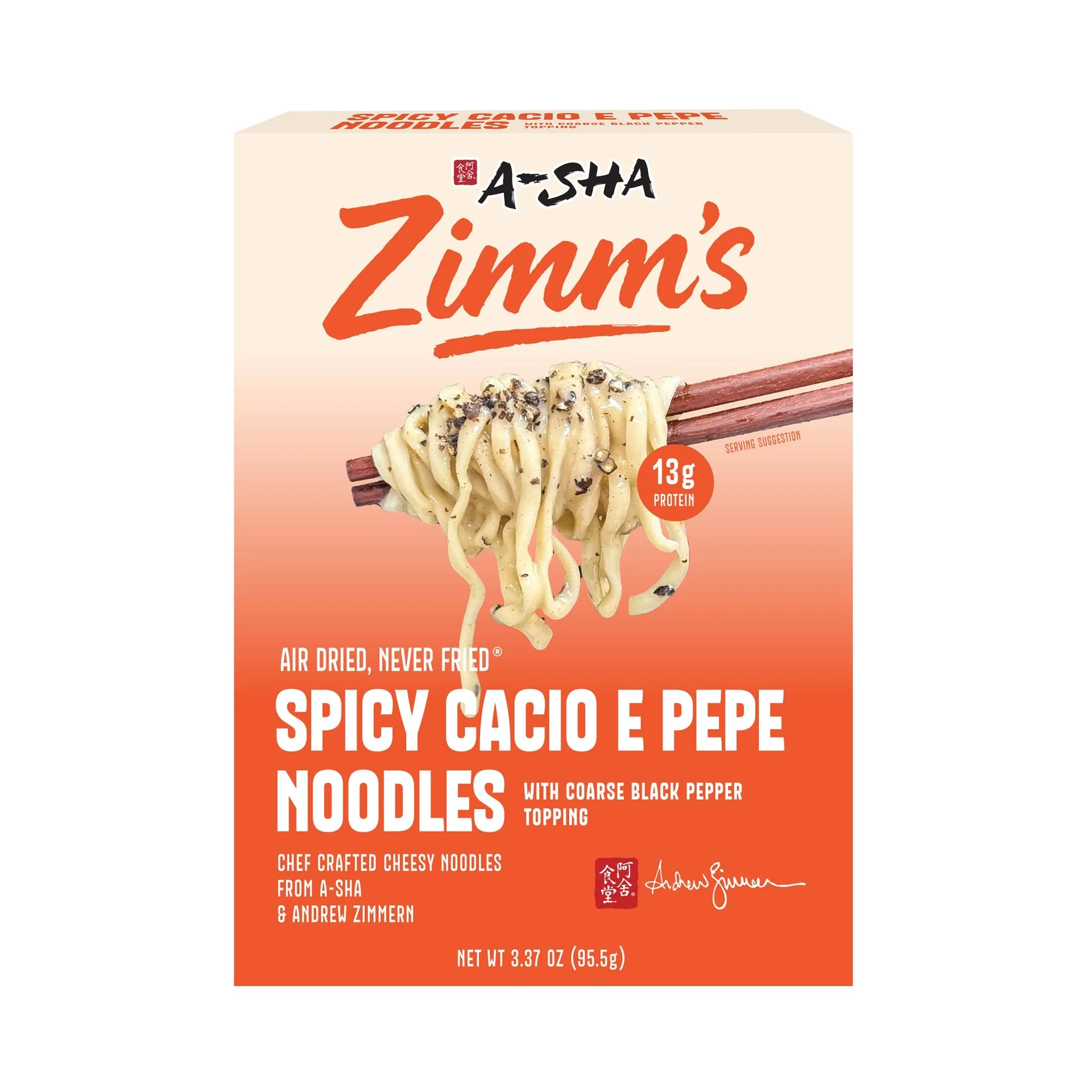 A-Sha Zimm’s Spicy Cacio E Pepe Noodles