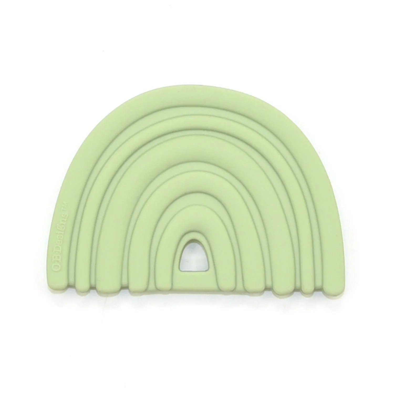Silicone Rainbow Teether | Mint