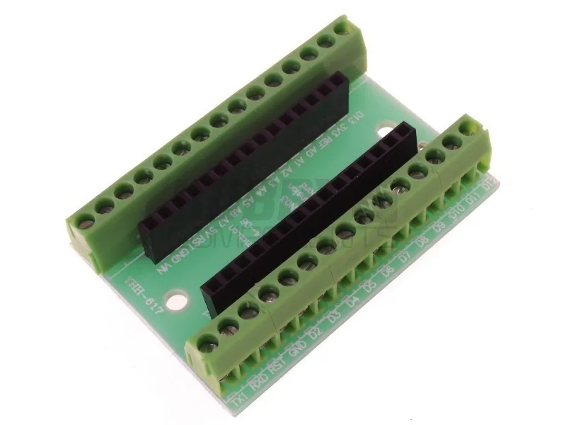Adattatore di espansione terminali per Arduino Nano
