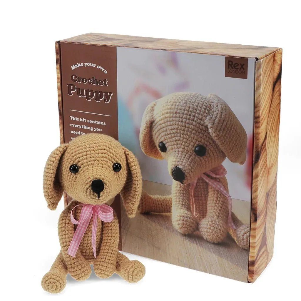 DIY Crochet Puppy Kit for Beginners