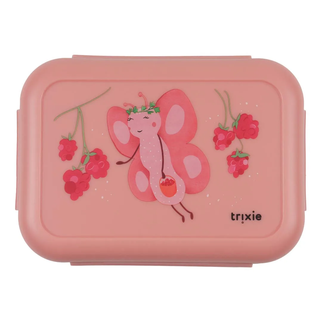 Lunch box with clips - Fruit fairy Mrs. Butterfly
