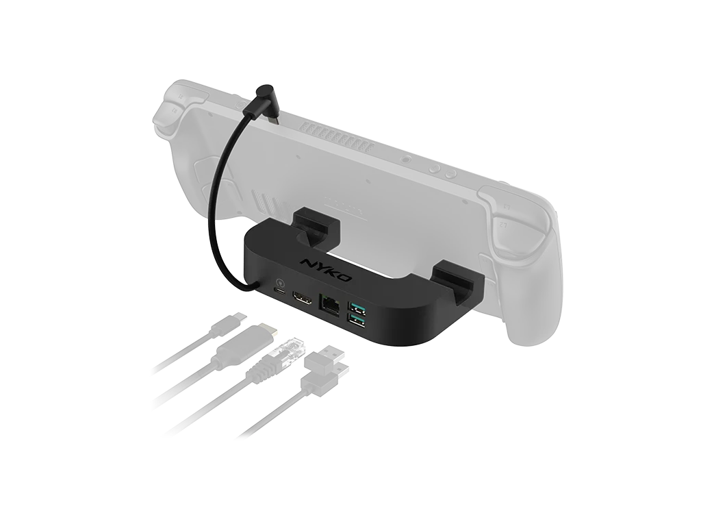 Steam Deck Power Dock: Hub USB-C 7 en 1 y soporte