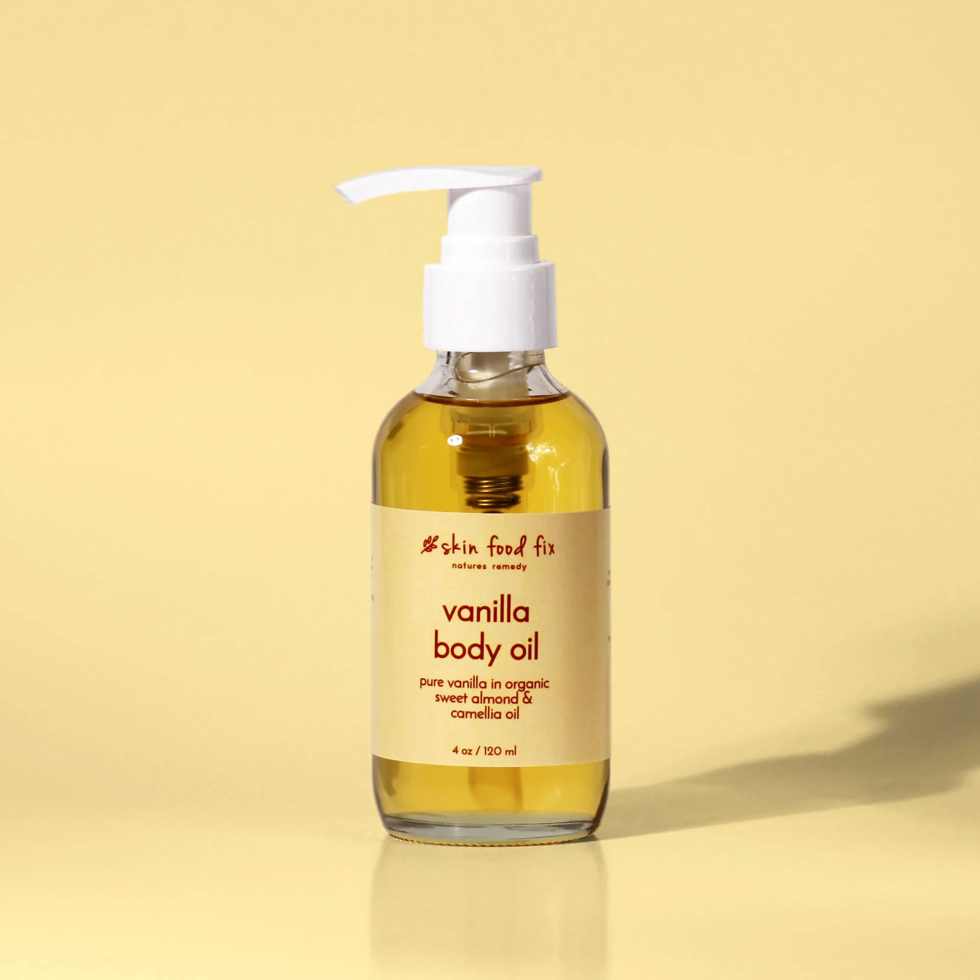 Cómo usar aceite corporal para hidratar: Vainilla y Buenas Noches