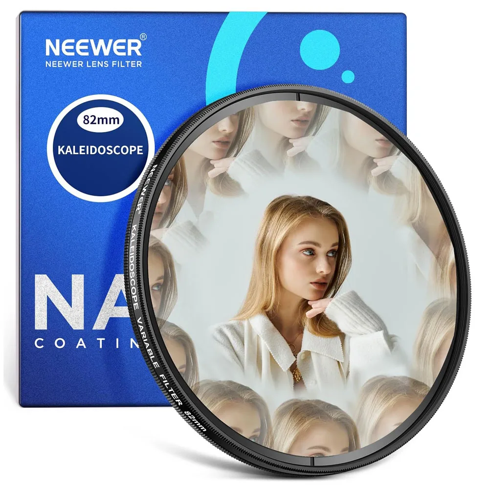 NEEWER 58mm Kaleidoscope Prism Lens Filter