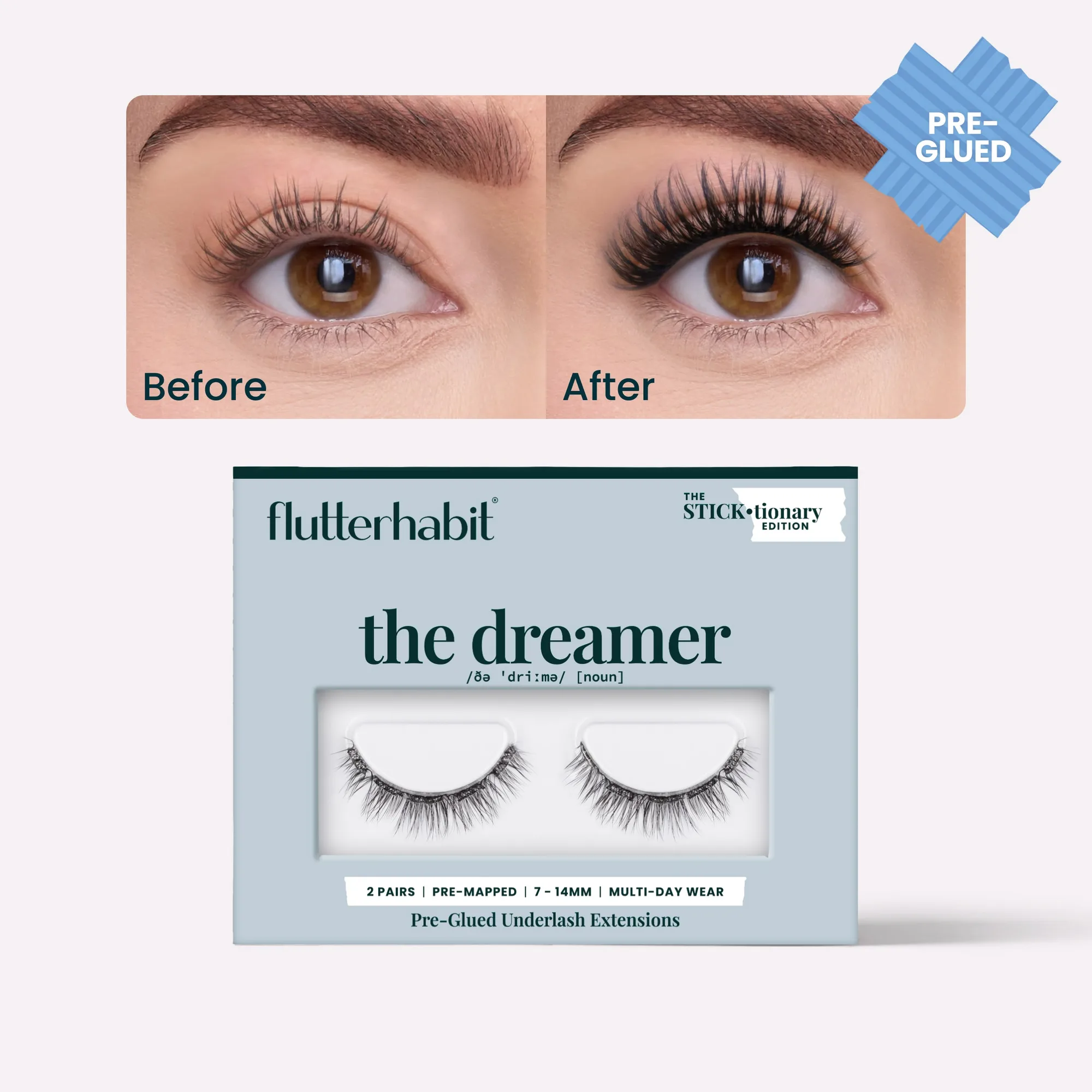 Remove Pre-Glued Lashes Without Damaging Natural Lashes