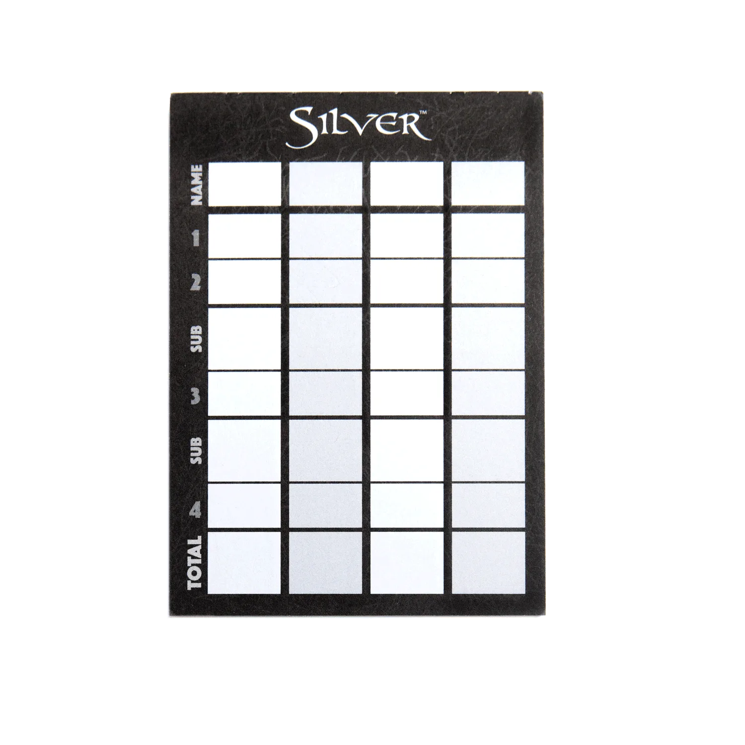 Silver Score Pad vs Silver Coin: 추적할 항목