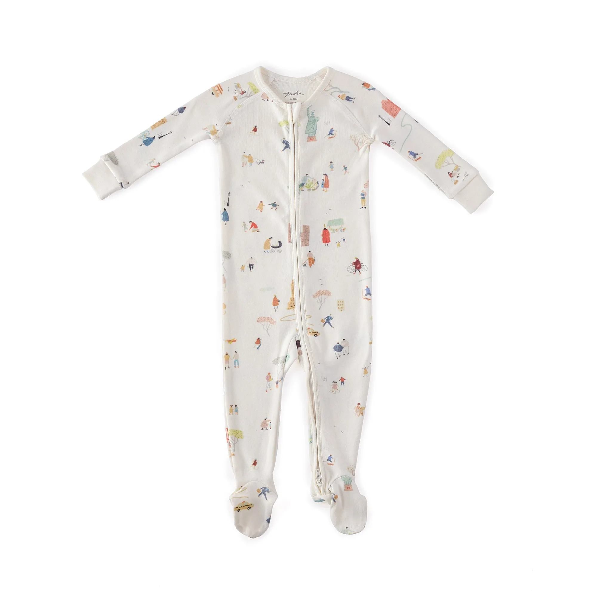 Ribbed Baby Sleeper - Explore the World