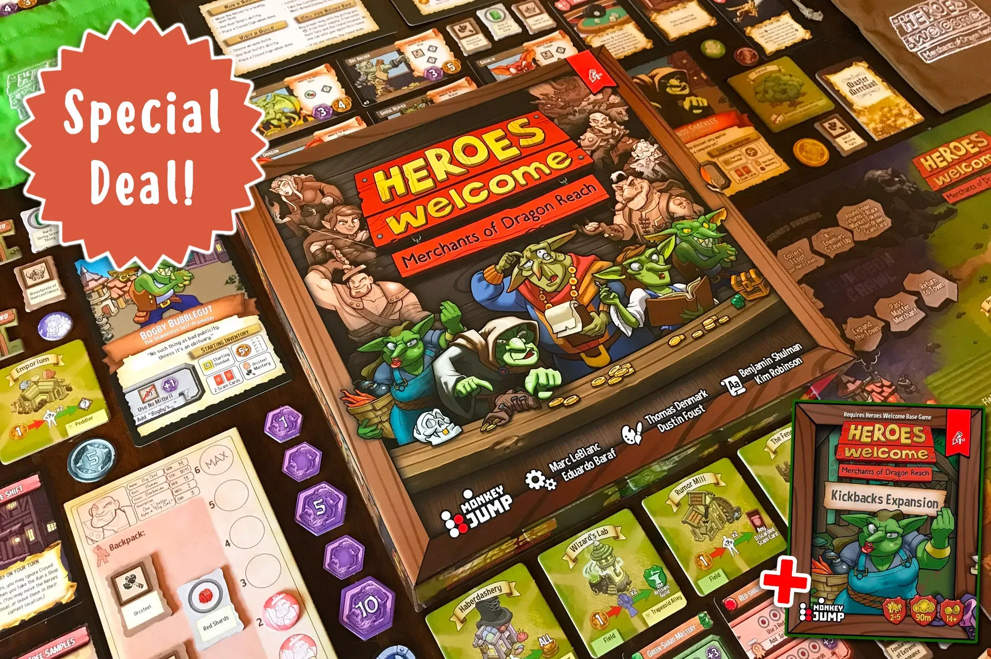 حزمة Heroes Welcome + التوسعة