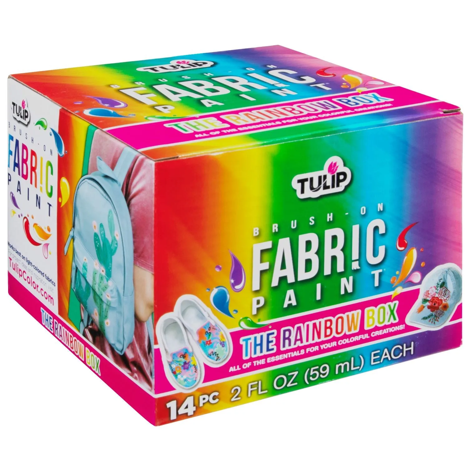 Tulip Brush-On Fabric Paint Pastels 10 Pack: Review of Color Range and Pigment
