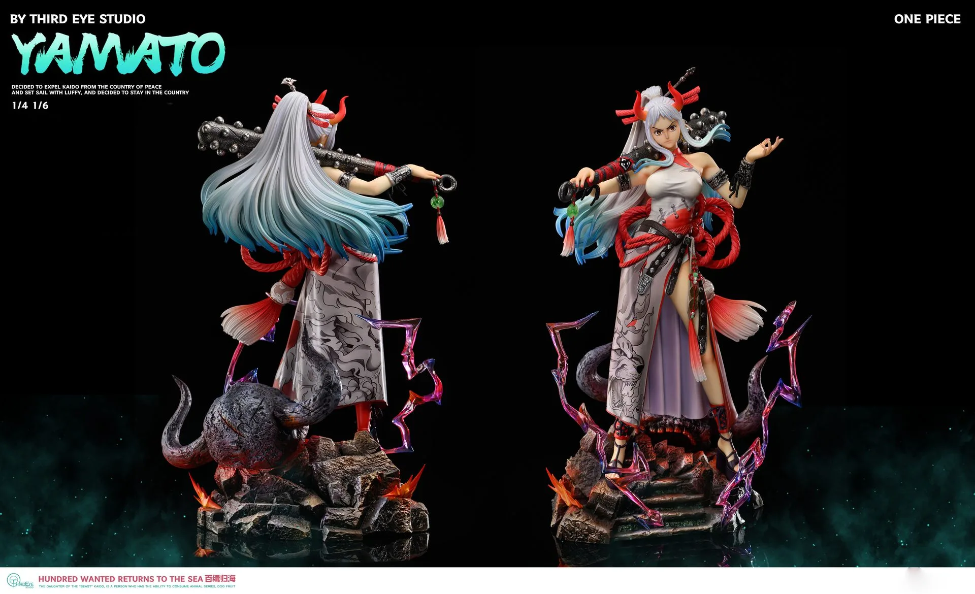 1/6 & 1/4 Scale Minguo Style Yamato - ONE PIECE Resin Statue - ThirdEye Studio
