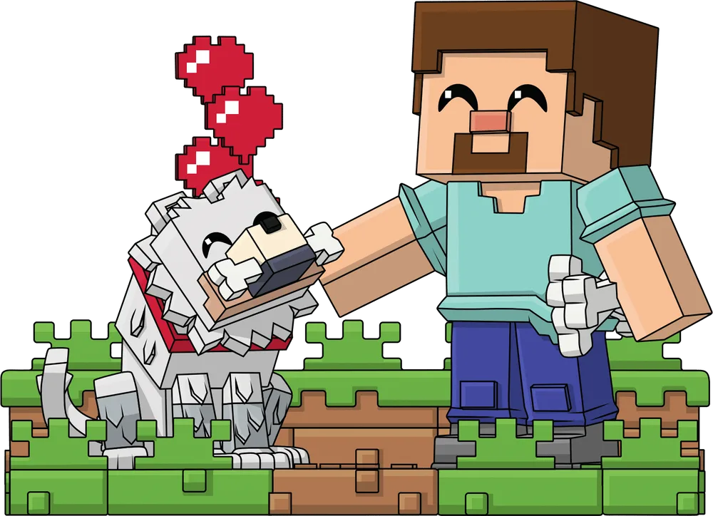Apprivoiser une peluche loup : guide des collectionnables Minecraft