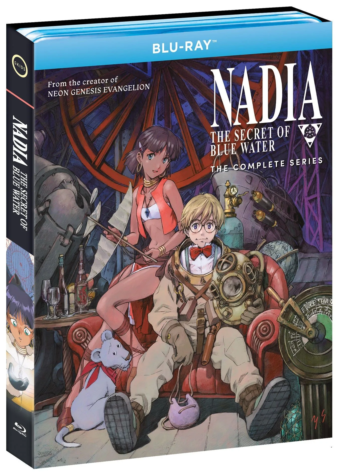 NADIA: The Secret of Blue Water Blu-ray vs. DVD: Key Differences