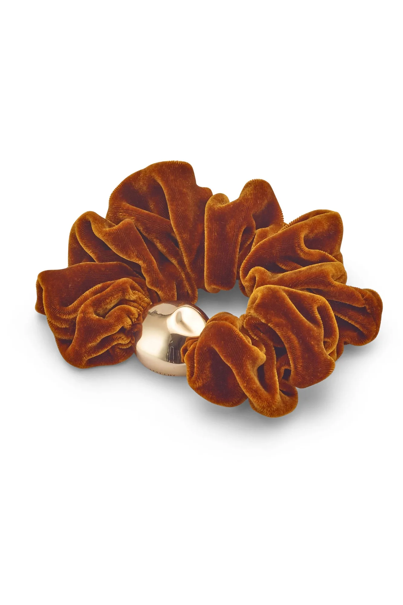 Scrunchie medio in velluto Inara