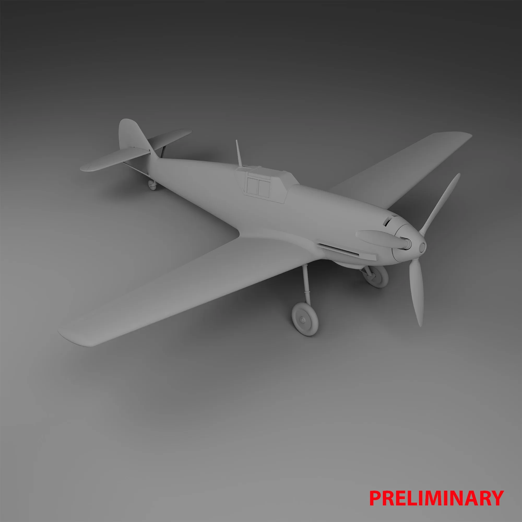 Starter kit Messerschmitt Bf109E-3