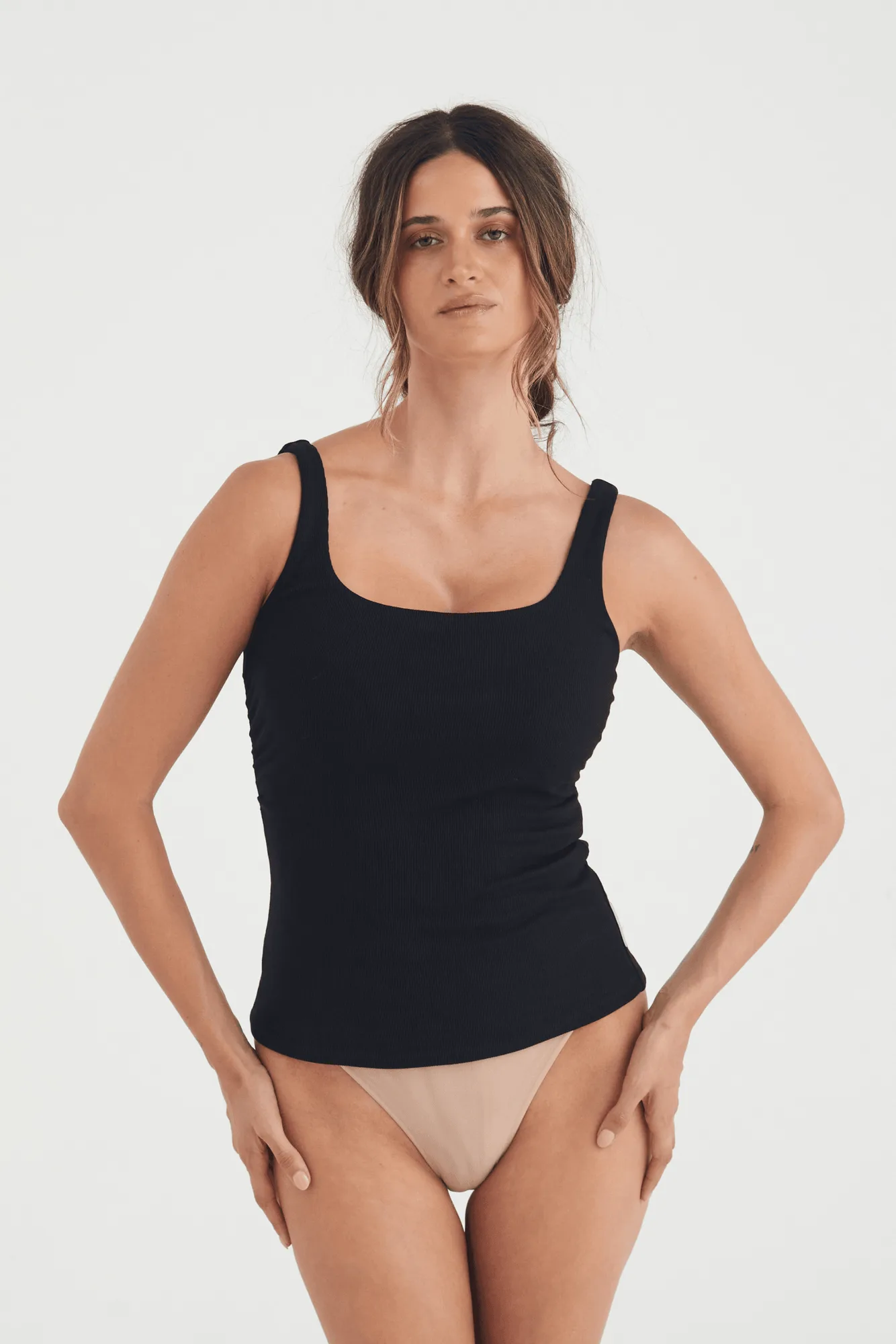 Busty Basics - Tank - Black