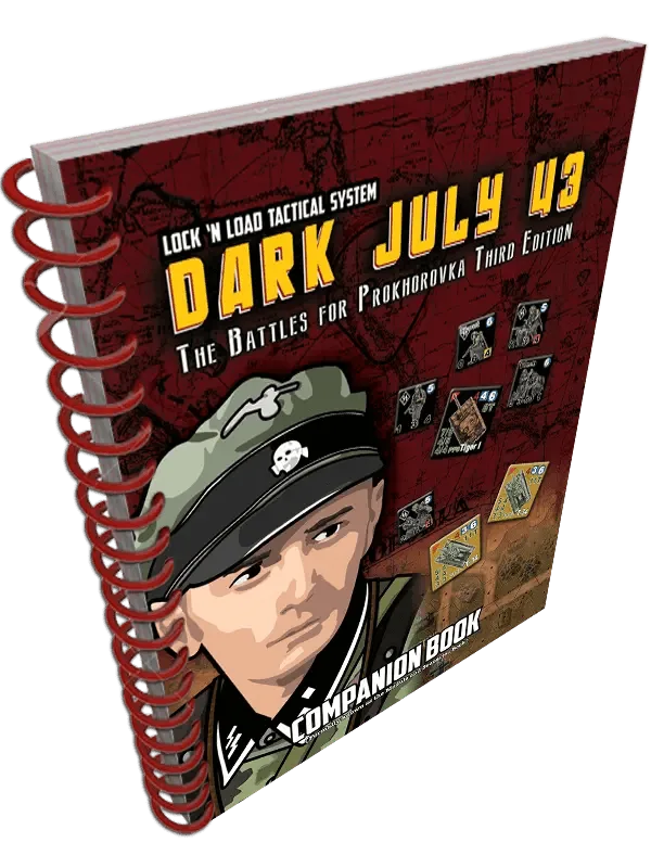 ¿Qué contiene el libro complementario Lock 'n Load Tactical Dark July 43?