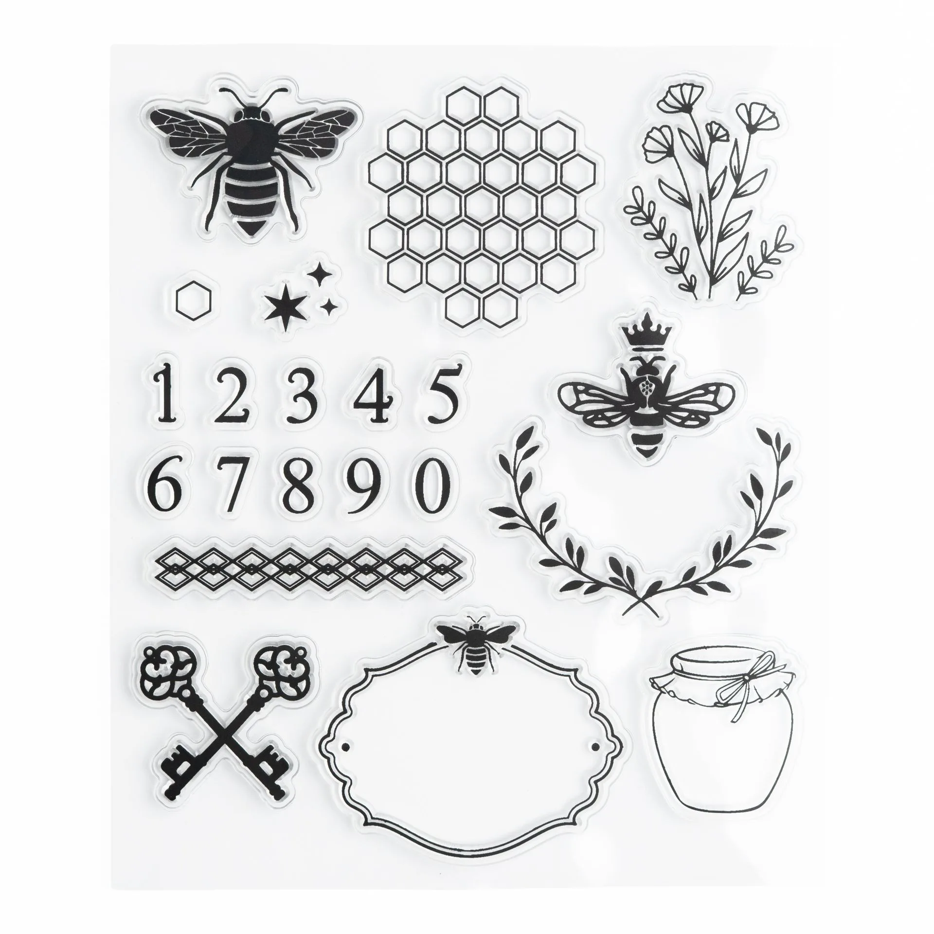 Keeper of Bees Acrylic Stamps