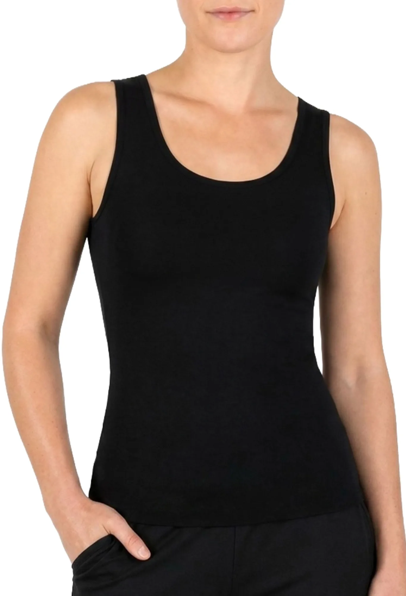Cotton Comfort Chest Binder Racerback Top