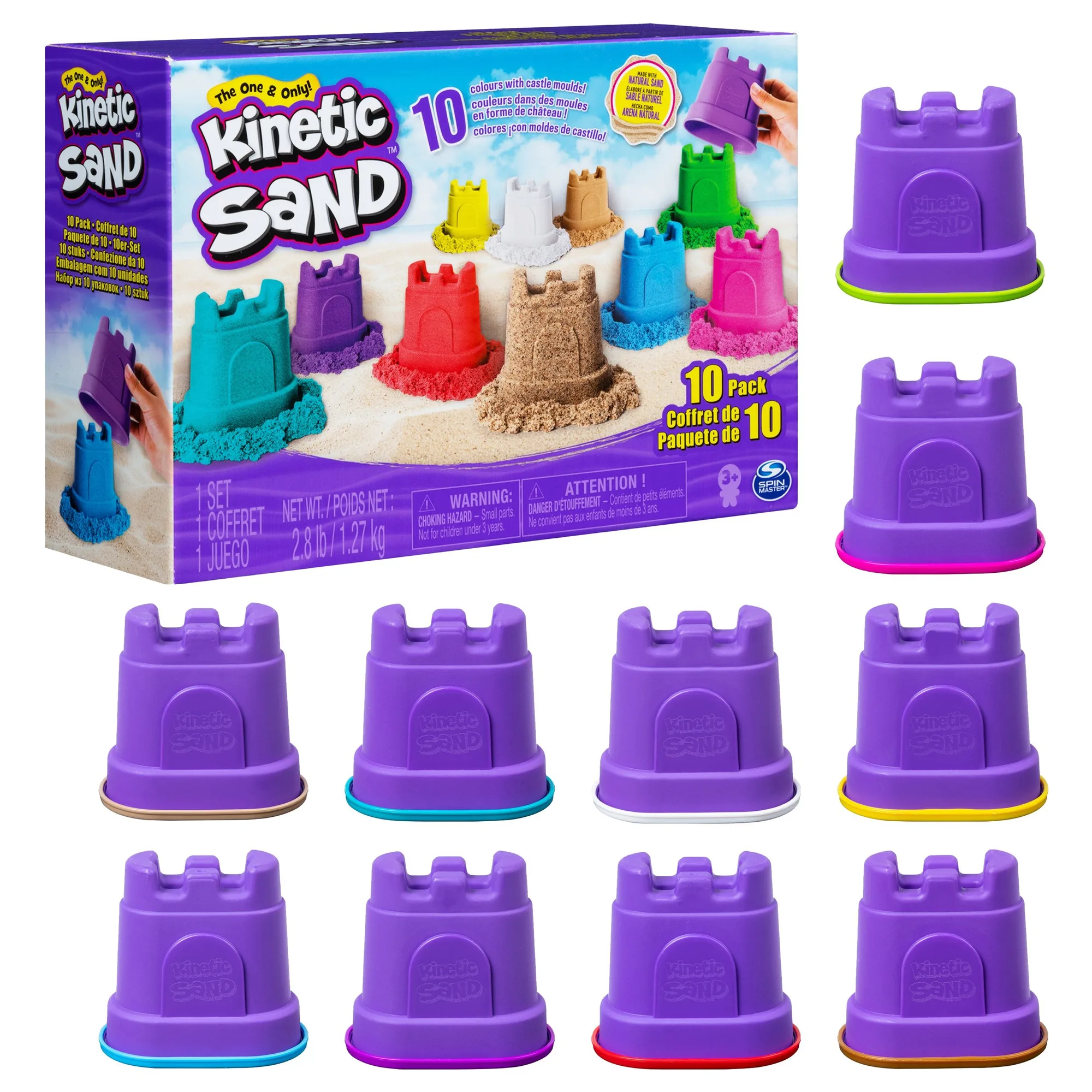 Kinetic Sand Container 10-pack: speel- en opbergtips