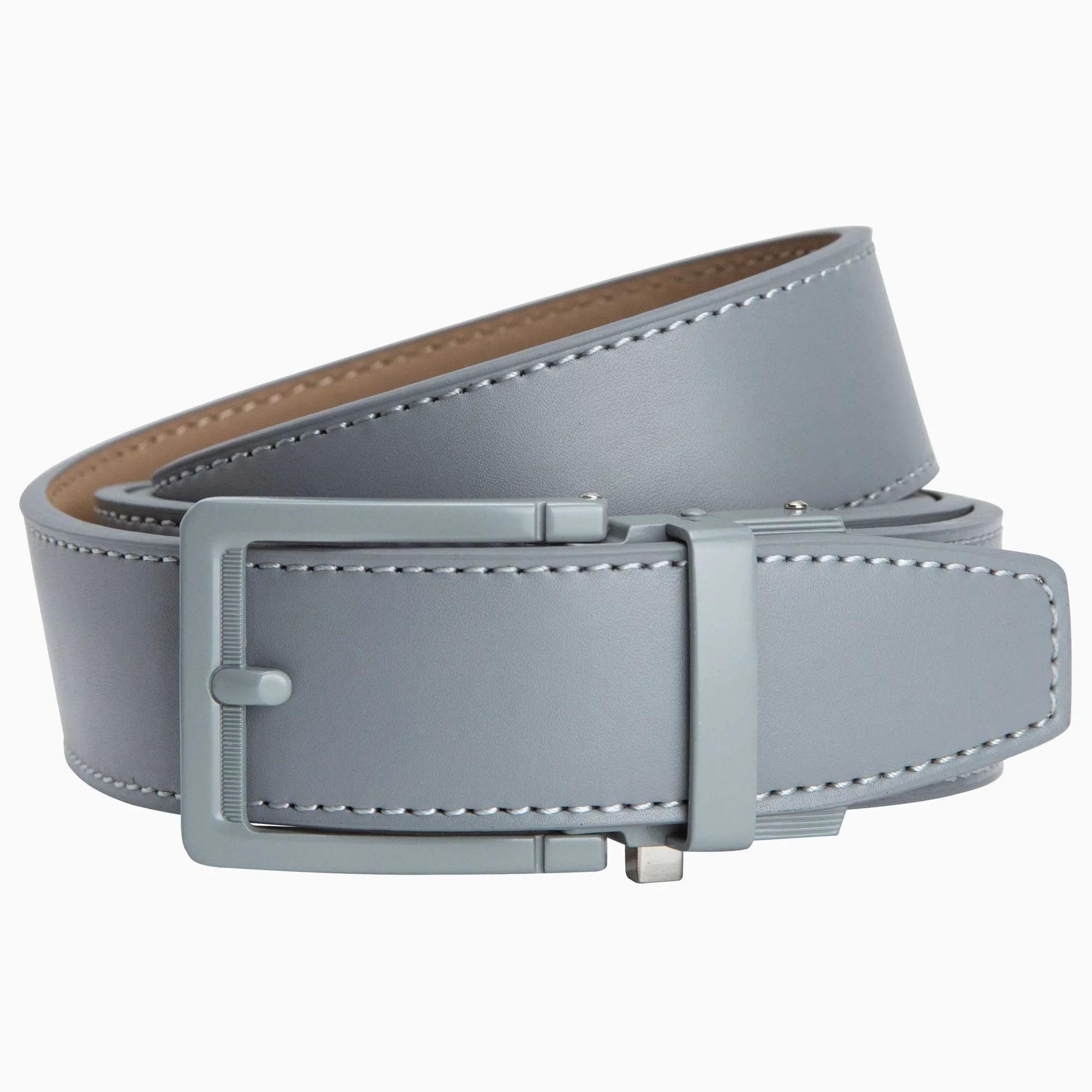Ace Grey Golf Ratchet Belt 1.38" 35mm