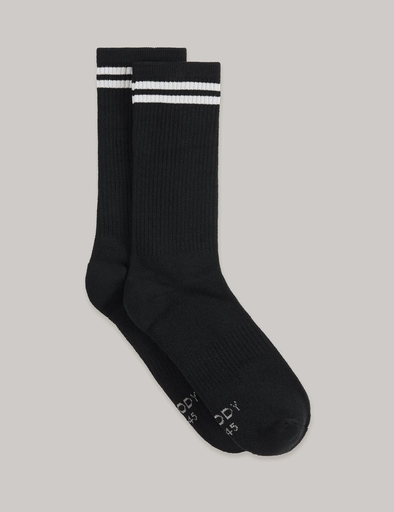 Striped Cushioned Crew Socks
