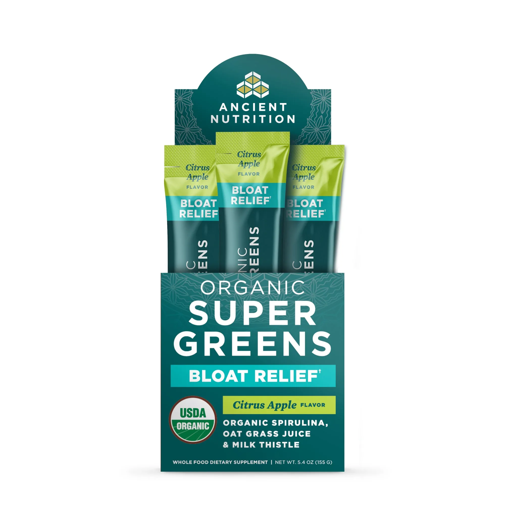 Organic SuperGreens Bloat Relief vs Energizer Comparison