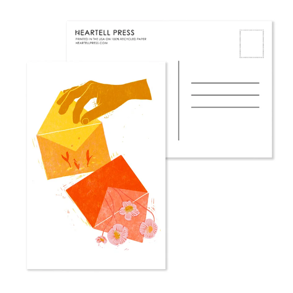Start Small Postcard