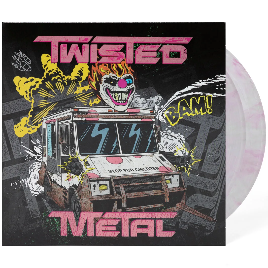 Twisted Metal Symphony 2xLP مقابل فينيل لعبة الصوت