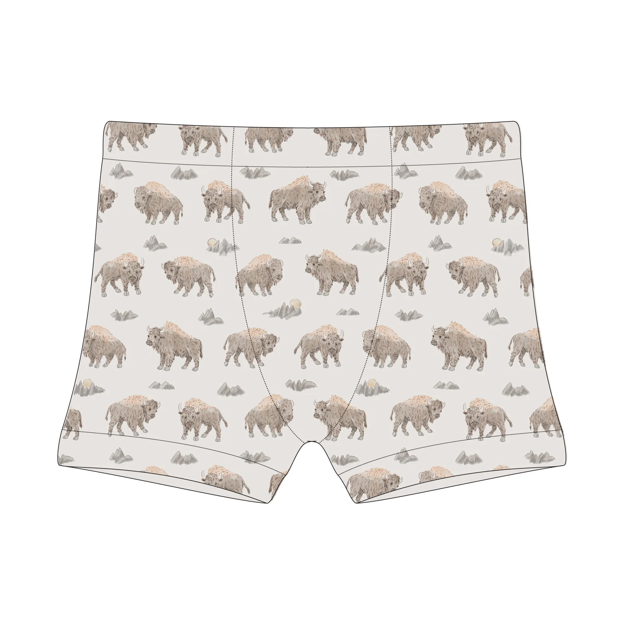 Bison | Organic Potty-Training Boxers