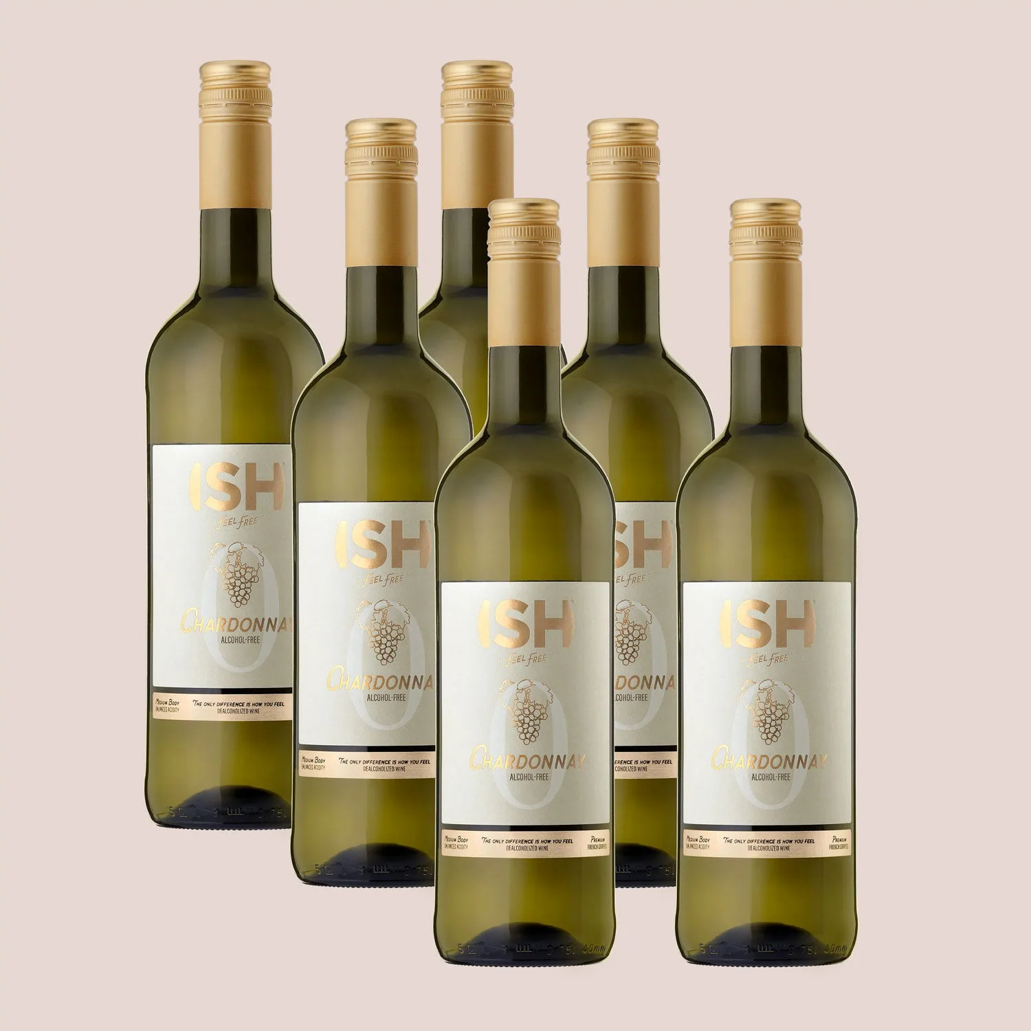 Alcohol-Free French Chardonnay, 6 x 750 ml