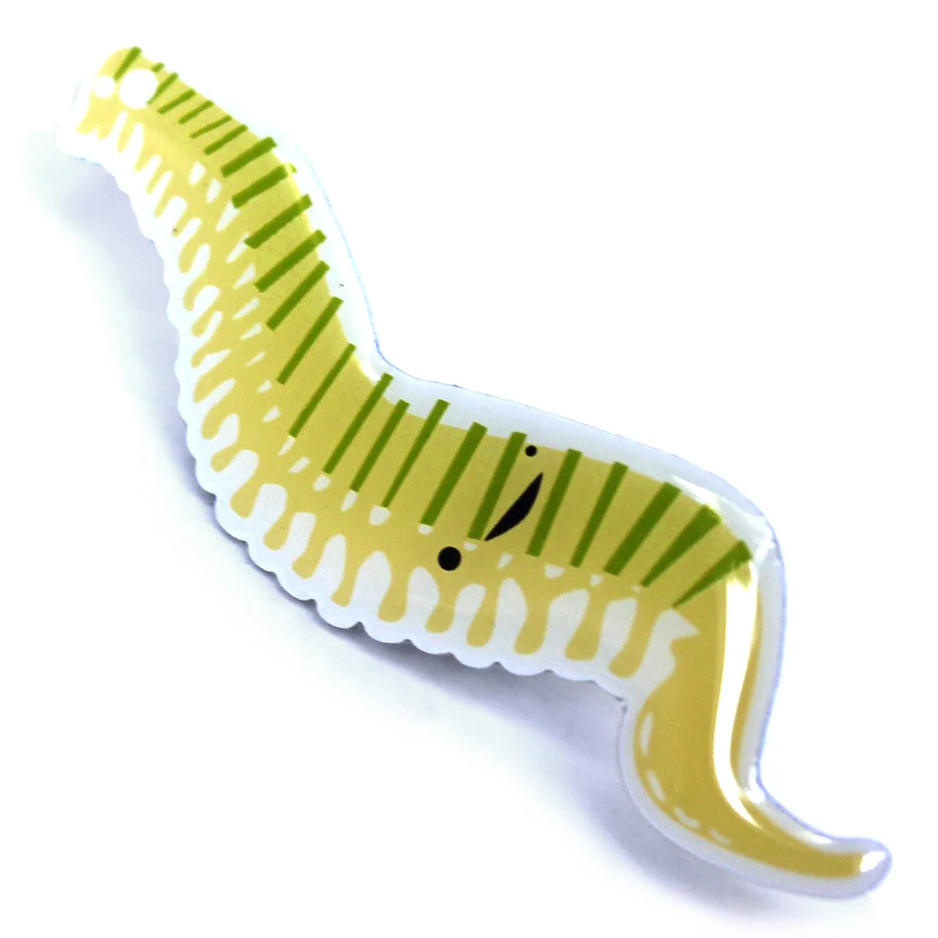 Pin de lapela de coluna vertebral - Tem espinha dorsal