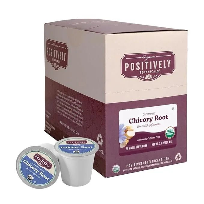 Biologische Cichoreiwortel - Botanische Thee Pads