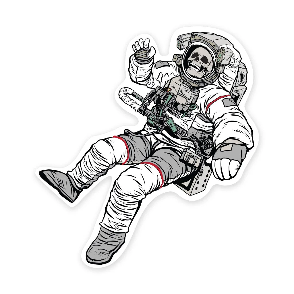 PDW Space Walk Sticker