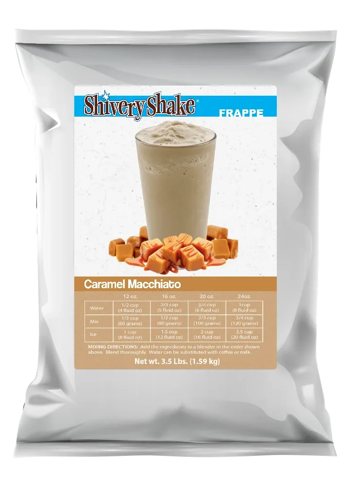 Caramel Macchiato Frappe Mix vs Instant Cappuccino
