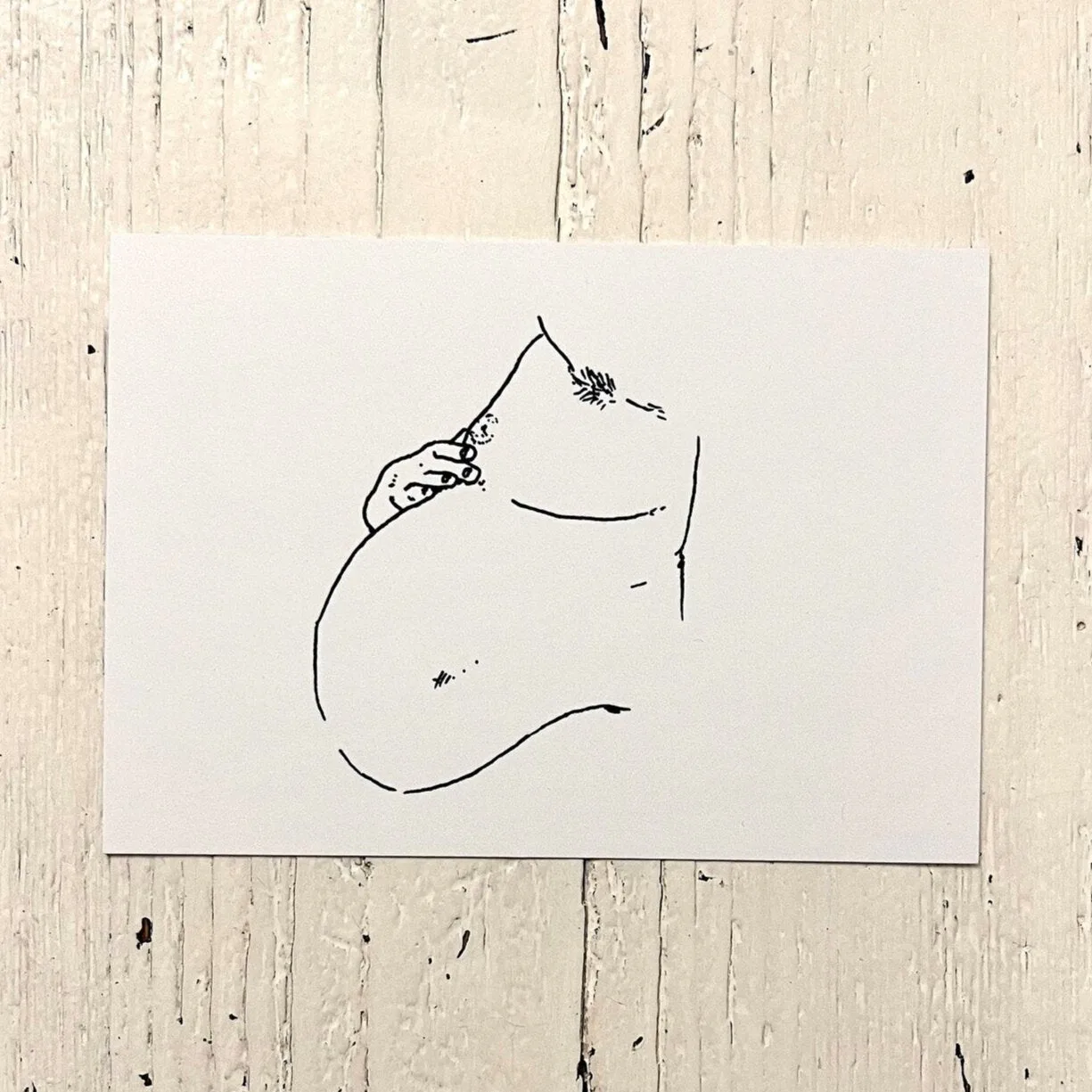 How to Style 'Runder Bauch' Art Print in Your Home