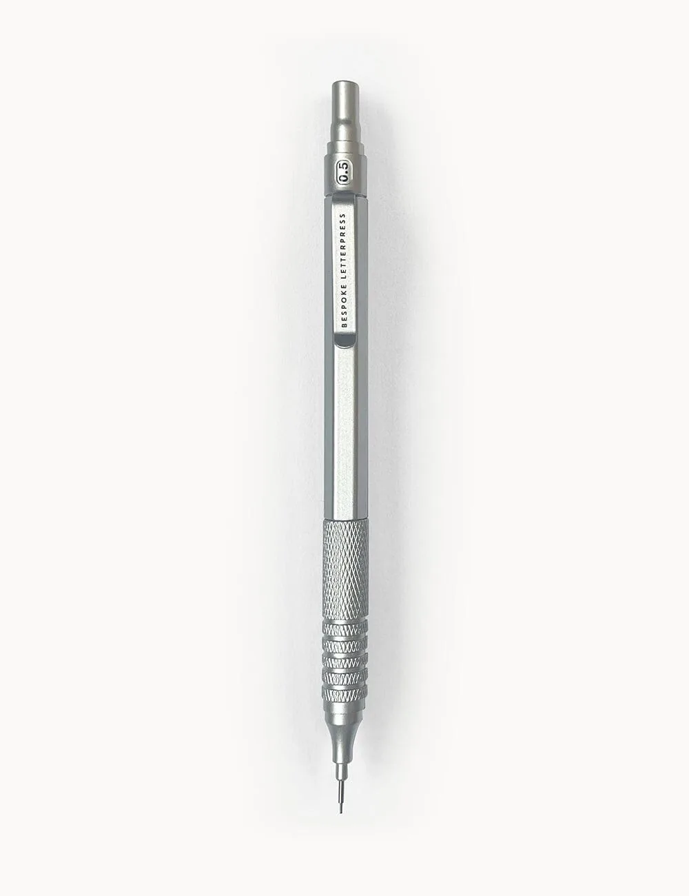Bespoke Mechanical 0.5mm Pencil Silver