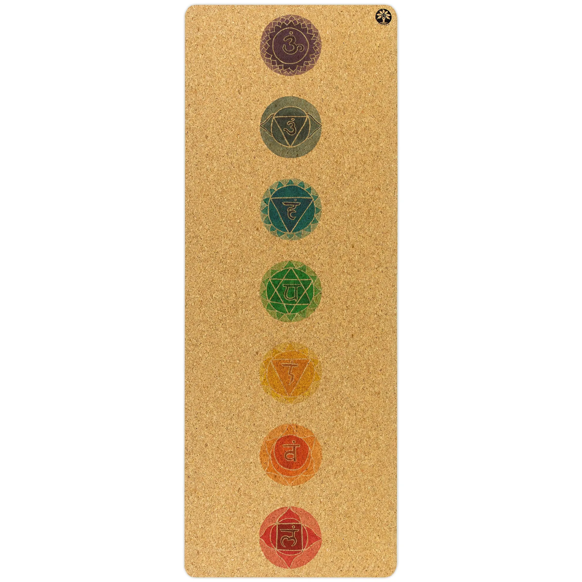 Chakras Original 軟木瑜伽墊