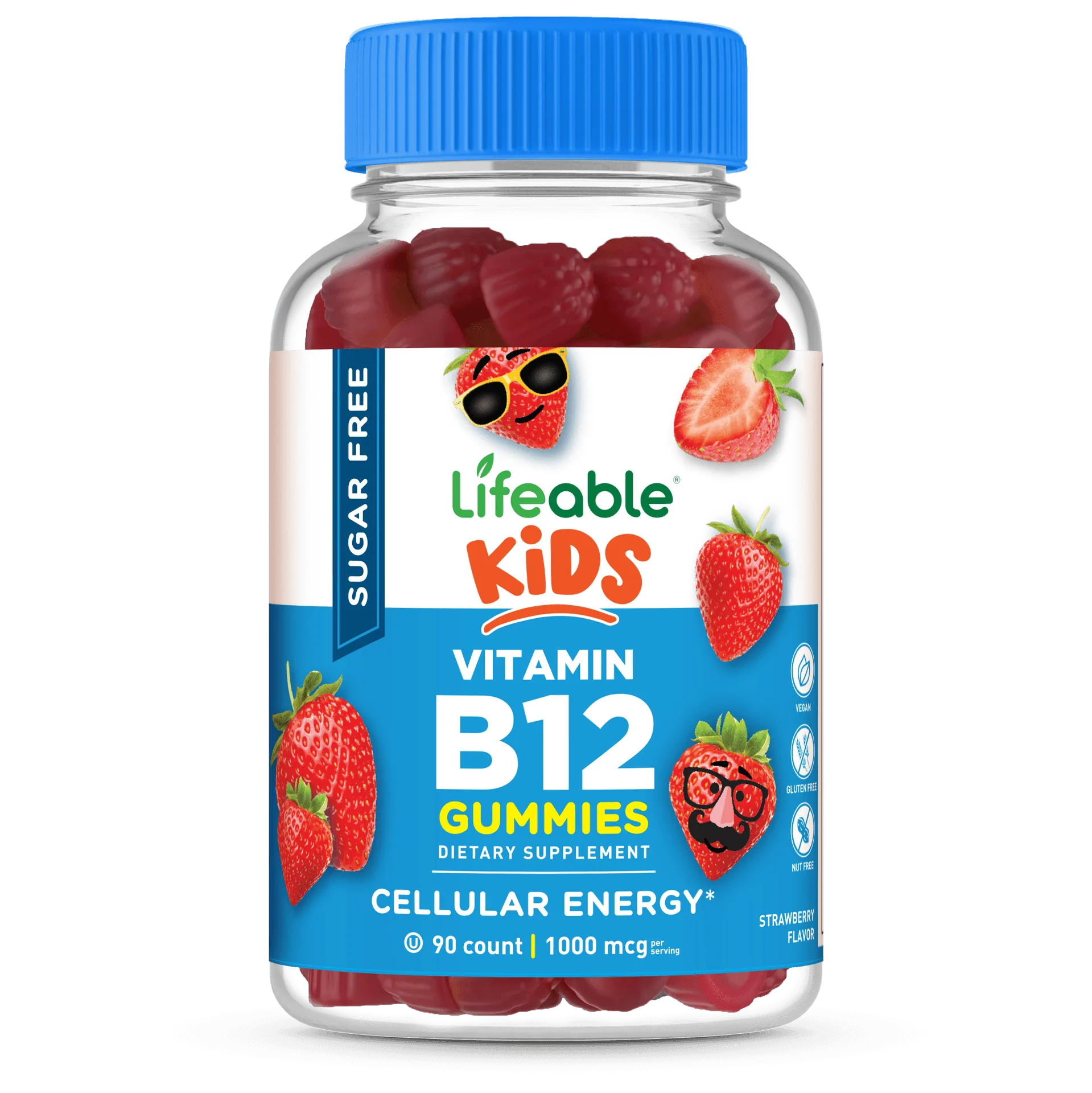 Sugar Free Vitamin B12 Gummies for Kids