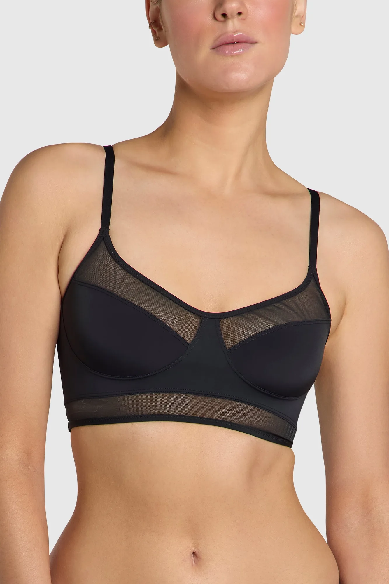How to Style a Sheer Bralette for Day to Night
