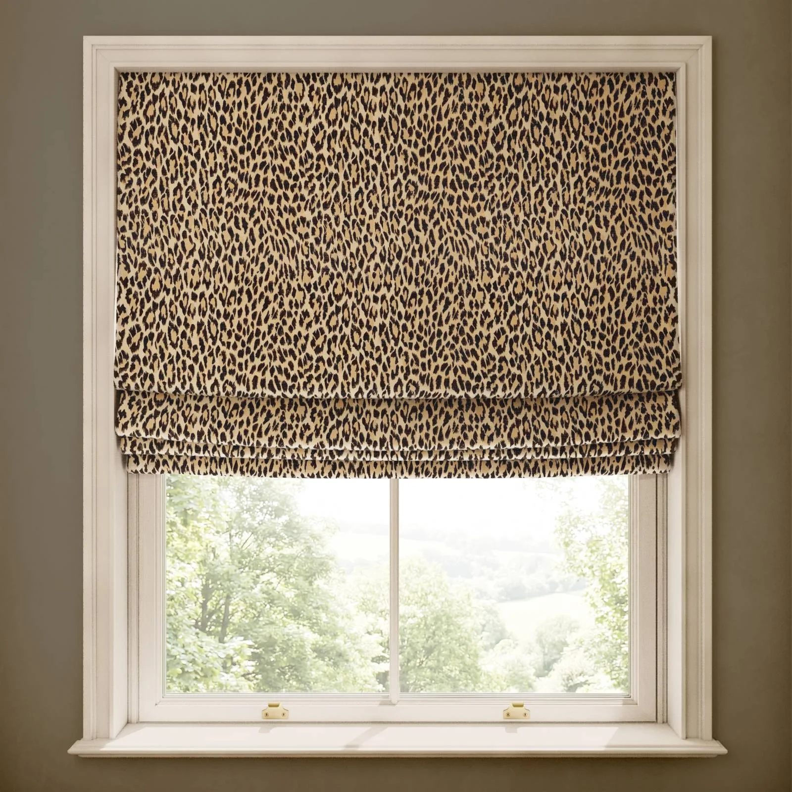 WILD CARD Jacquard Blind - Butterscotch