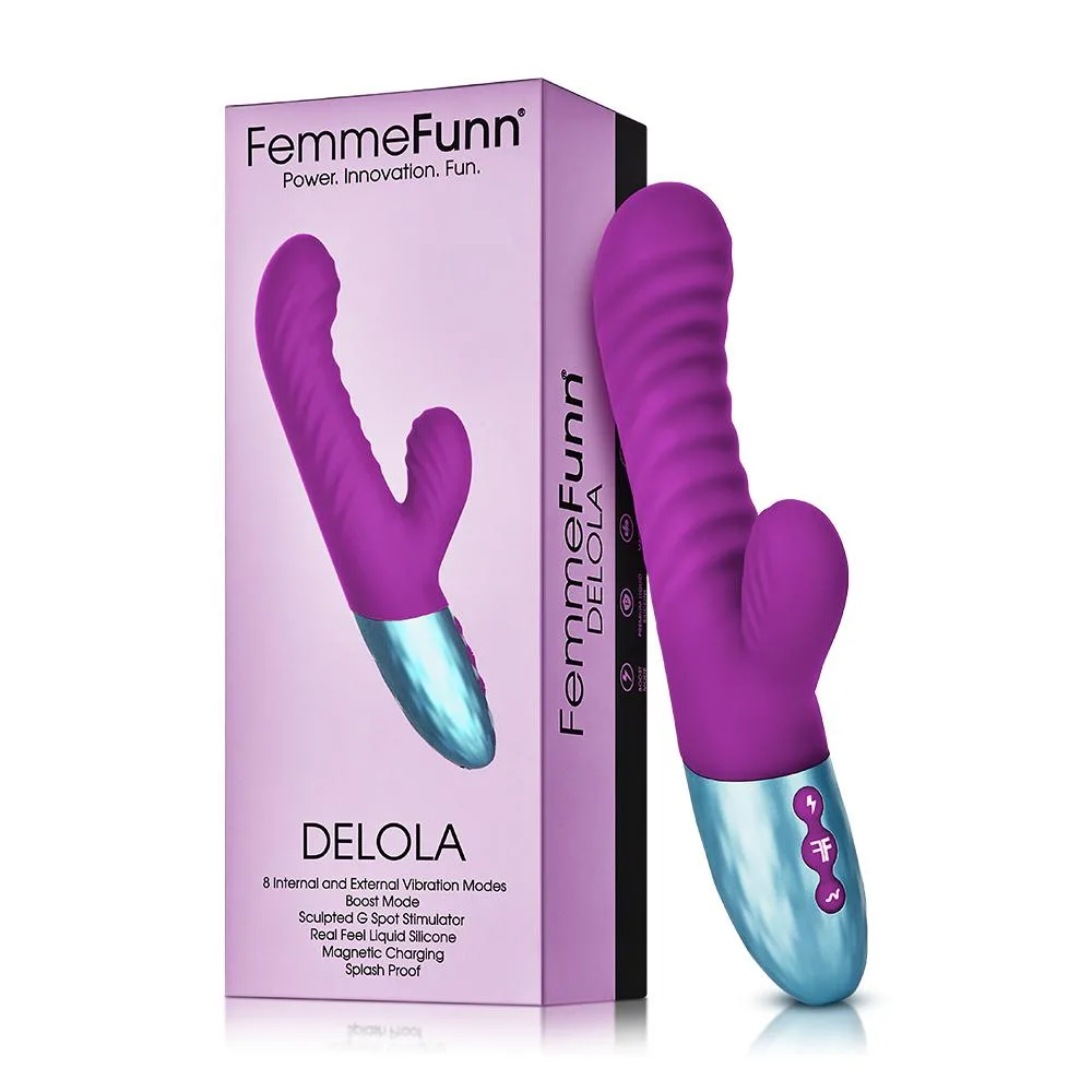 Femme Funn DELOLA 듀얼 밀도 토끼 바이브레이터