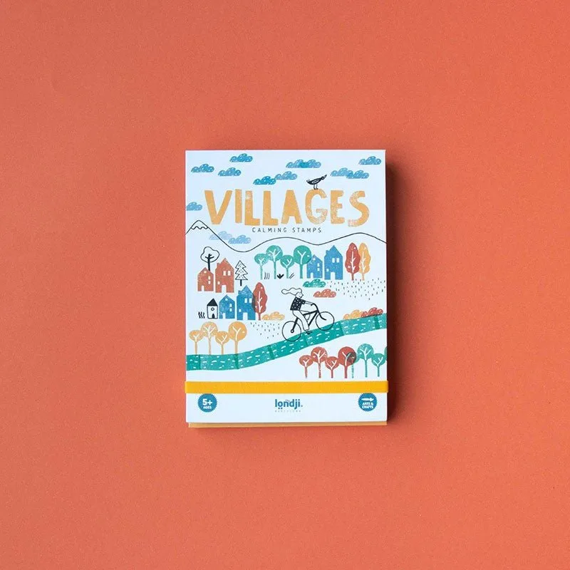 Tampons Londji Calm Villages : idées de jeux créatifs