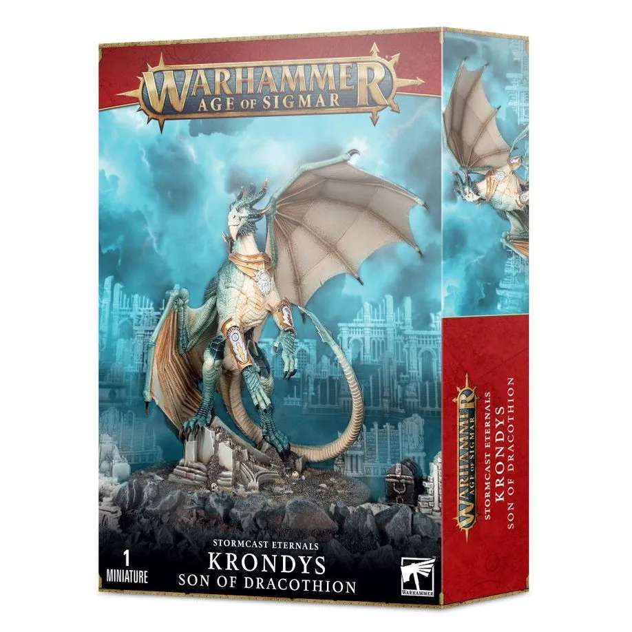 Warhammer Age of Sigmar: S/Eternals: Krondys Son of Dracothian