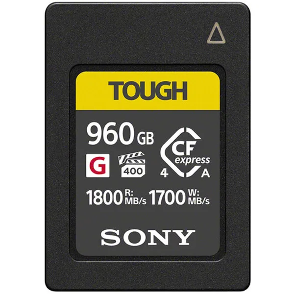 Sony CFexpress 960GB (4.0, Type A, VPG400) – Carte Mémoire