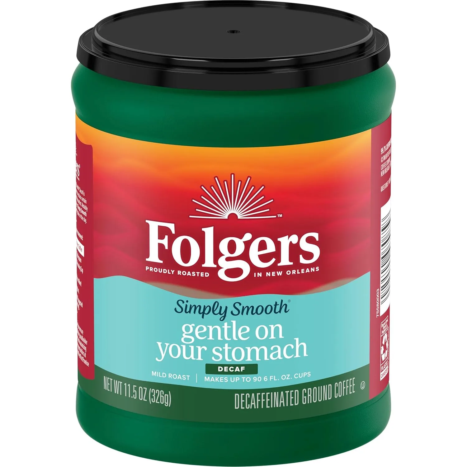 Folgers Simply Smooth Decaf : Guide du café peu acide