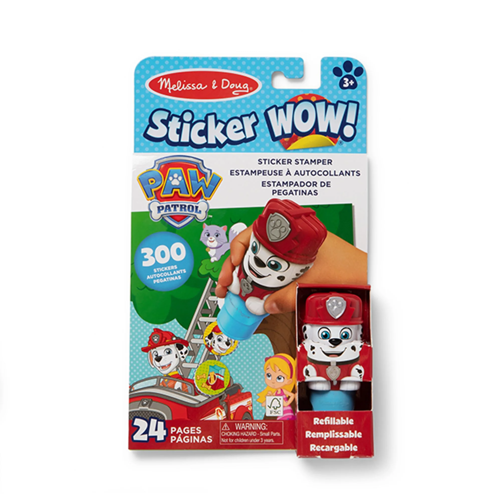 Hoe gebruik je een sticker stempel voor creatief spel