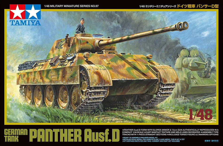 Tamiya 1/48 Panther Ausf.D vs Sturmtiger: Which Tank Kit?