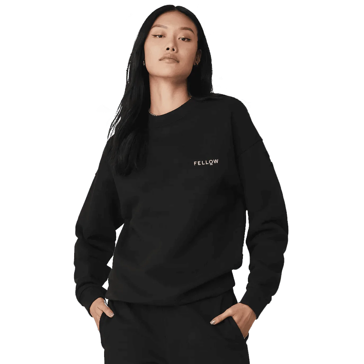 Fellow Logo Black Crew