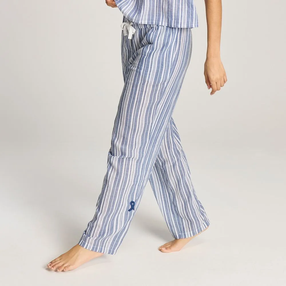 Classic PJ Trousers - French Navy Stripe